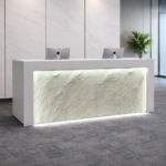 MODERN ILLUMINATED RECEPTION DESK