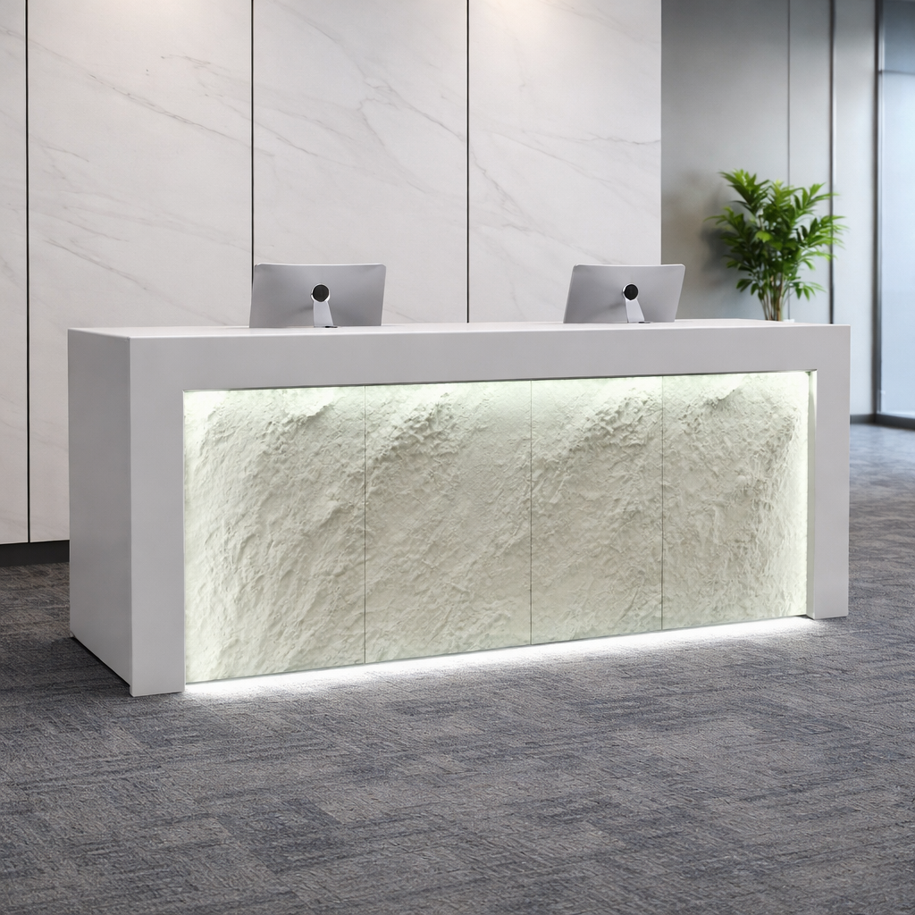 file_00000000e27071fdba31f6510f0fc5ae MODERN ILLUMINATED RECEPTION DESK - Image 1
