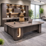 LUXURY CURVED EXECUTIVE CONFERENCE TABLE - Image 2