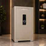 LIBERTY SMART SAFE LB88PRO FINGERPRINT AND FIREPROOF SECURITY SAFE