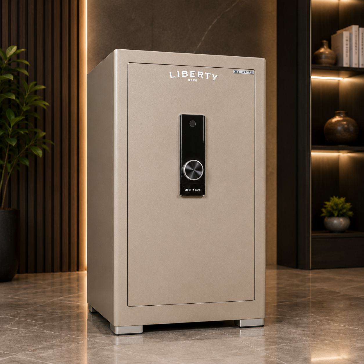 ChatGPT Image Jul 29, 2026, 03_26_56 PM LIBERTY SMART SAFE LB88PRO FINGERPRINT AND FIREPROOF SECURITY SAFE - Image 1