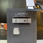 LIBERTY SMART SAFE BOX LB50S WITH FINGERPRINT AND FIREPROOF PROTECTION