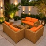 LUXURY SOLSTICE HORIZON CONVERSATION OUTDOOR SET