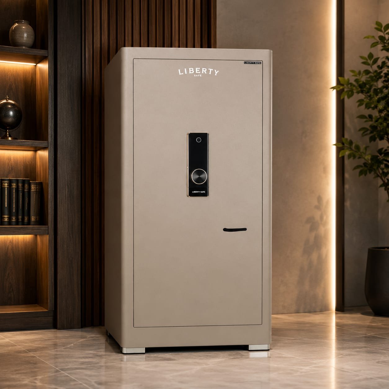 WhatsApp Image 2026-07-29 at 4.28.29 PM LIBERTY SMART SAFE LB1000PRO FINGERPRINT AND FIREPROOF SECURITY SAFE - Image 1