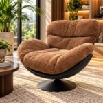 CLASSIC PLUSH SWIVEL ACCENT CHAIR - Image 3