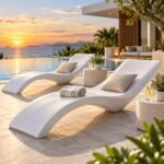 MODERN ERGONOMIC CONTOURED SUN LOUNGER