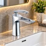 MODERN SINGLE-HANDLE WATERFALL BATHROOM FAUCET - Image 2