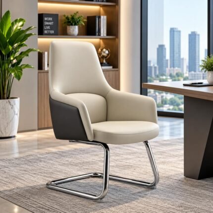 STYLISH ERGONOMIC CANTILEVER EXECUTIVE DESK CHAIR