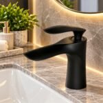 MODERN SINGLE-HANDLE WATERFALL BATHROOM FAUCET
