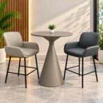 SOPHISTICATED 3-PIECE PEDESTAL BISTRO SET