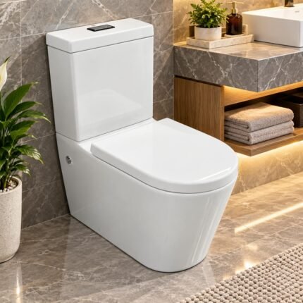 REFINED ONE-PIECE DUAL-FLUSH TOILET