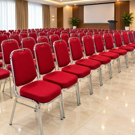 RED BANQUET AND  RECEPTION CONFERENCE CHAIR