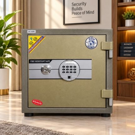 DIGITAL FIRE-RESISTANT HIGH-SECURITY SAFE WITH FINGERPRINT & KEYPAD ACCESS