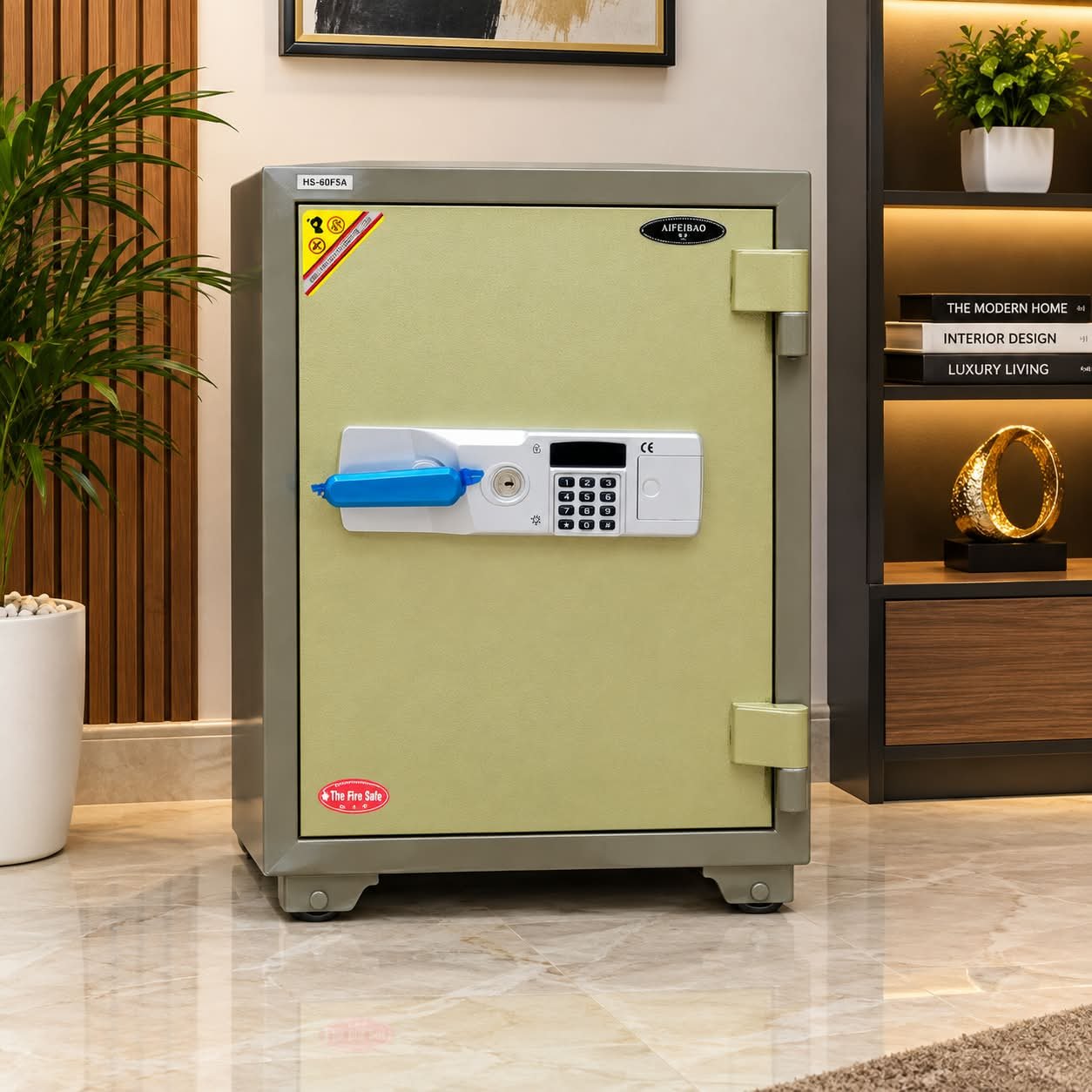 safe AIFEIBAO DIGITAL ELECTRONIC FIREPROOF SAFE BOX - Image 1