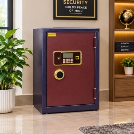 LARGE TWO-TONE DIGITAL BIOMETRIC EXECUTIVE SAFE