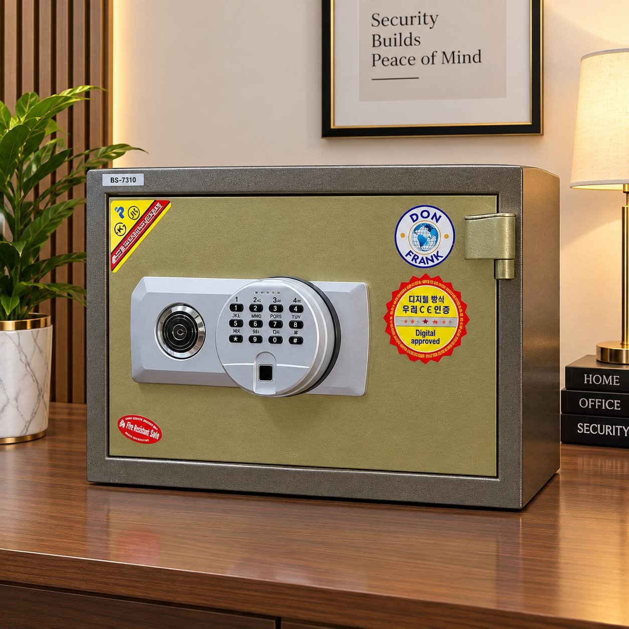 HEAVY-DUTY FIRE-RESISTANT DIGITAL SECURITY SAFE - Image 1